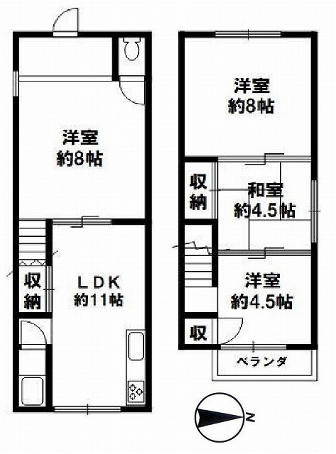 阪急 松尾大社駅 徒歩10分
構造:木造
土地面積:42.84平米 ( 12.95坪 ) 建物面積:66.94平米 ( 20.24坪 )