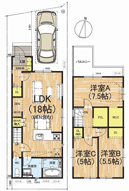 阪急 松尾大社駅 徒歩19分
構造:木造
土地面積:87.58平米 ( 26.49坪 ) 建物面積:87.35平米 ( 26.42坪 )