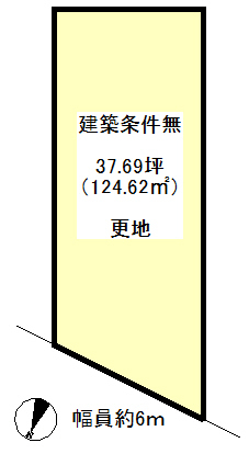 JR 嵯峨嵐山駅 徒歩10分
土地面積:124.62平米 ( 37.69坪 )