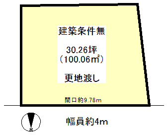 �i�q�@���`�w�@�k��14���@
�y�n�ʐ�:100.06���� ( 30.26�� )�@